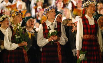 Latvian song festival